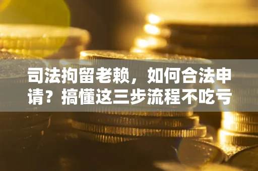 济南司法拘留老赖，如何合法申请？搞懂这三步流程不吃亏！