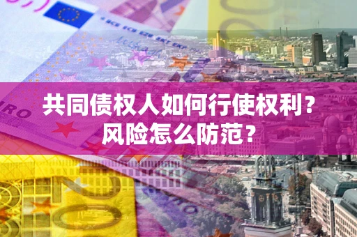 济南共同债权人如何行使权利？风险怎么防范？