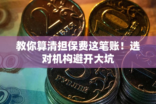 济南教你算清担保费这笔账！选对机构避开大坑