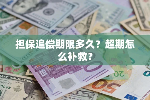 济南担保追偿期限多久？超期怎么补救？