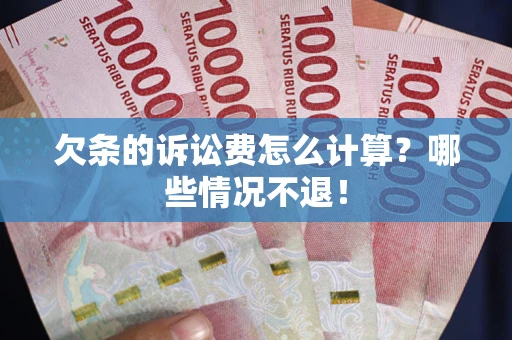 济南欠条的诉讼费怎么计算?哪些情况不退! 济南欠条的诉讼费怎么计算?哪些情况不退!