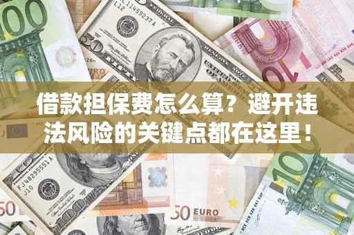 济南借款担保费怎么算？避开违法风险的关键点都在这里！