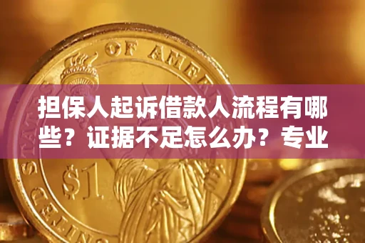 济南担保人起诉借款人流程有哪些？证据不足怎么办？专业律师解答