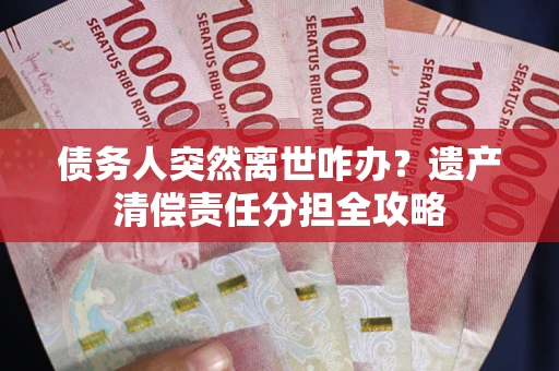 济南债务人突然离世咋办？遗产清偿责任分担全攻略