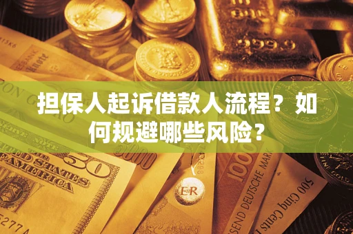 济南担保人起诉借款人流程？如何规避哪些风险？